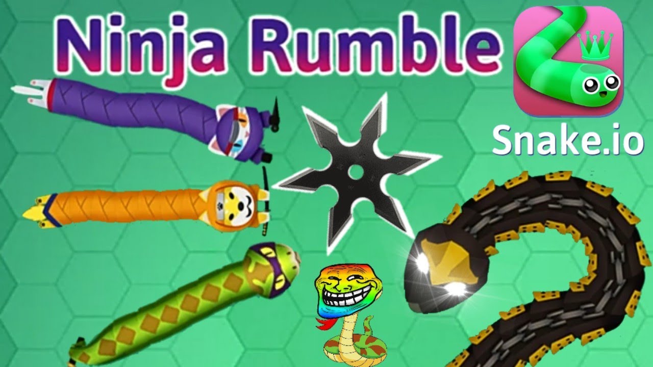 Snake. Io - New Awesome Ninja Rumble Event Gameplay! 