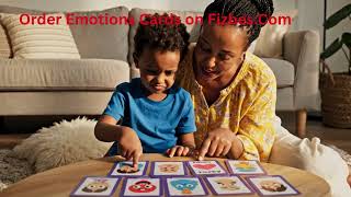 15pcs My Emotions And Feelings English Vocabulary Cards Children Educational Learning Toys - FIZBES