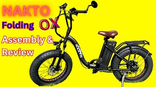 Assembly and Review Nakto Folding OX E-Bike