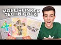 More STUNNING Reinker Techniques For Cardmaking!