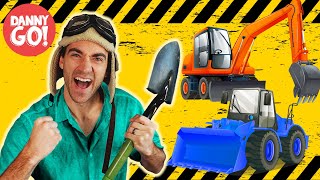 "Digging In The Dirt!" Construction Vehicles Dance 🚜 /// Danny Go! Movement Activity Songs for Kids screenshot 4