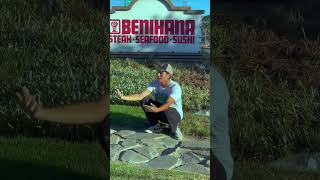 We made a rap video outside of a Benihana