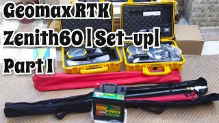 Pangmalakasan Survey gamit ang GEOMAX RTK Zenith60 |Set-up |Part 1