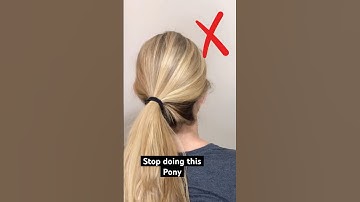 Ponytail Hack for Extra Volume!