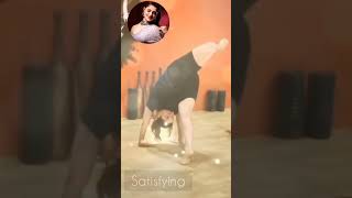 @satisfying1138 #srabanti Chatterjee Instagram viral. yoga video.