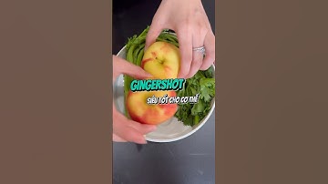 GingerShot thanh lọc cơ thể ( Táo , Gừng , Cần Tây ) #moriclinic #gingershot #detox #shorts