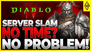 LEVEL UP FAST in the Diablo 4 SERVER SLAM! | How To Get To Level 20 QUICKLY