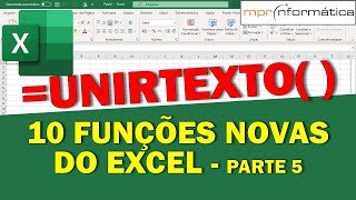 10 Funções Novas do Excel: =UNIRTEXTO()