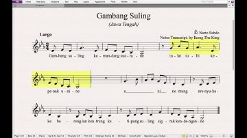 Belajar Menyanyi Lagu Daerah "Gambang Suling" (Jawa Tengah)