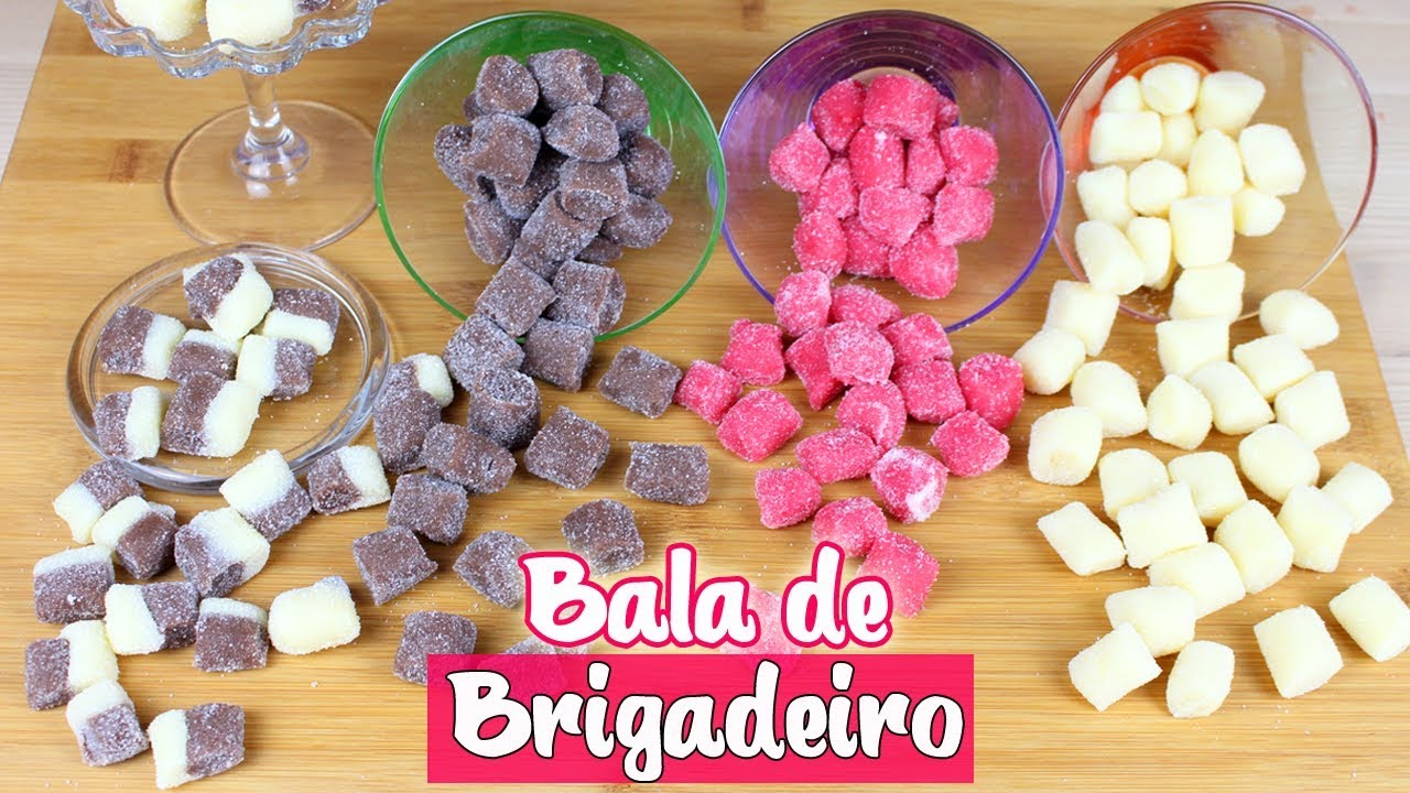 Bala de Brigadeiro | Como Fazer Bala de Brigadeiro Fácil | Cakepedia