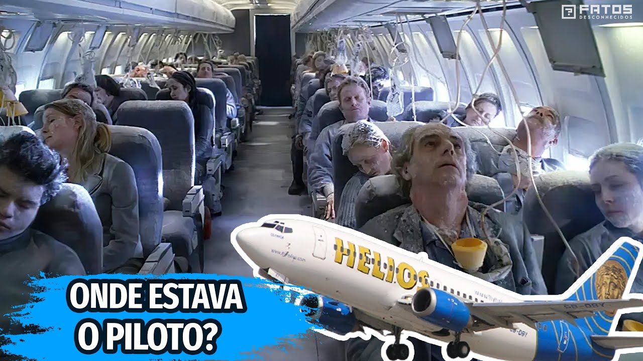 Passageiros desacordados no Voo Fantasma. O mistério do Helios 522 que caiu na Grécia