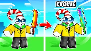 Roblox Bedwars, But You Can EVOLVE Anything!