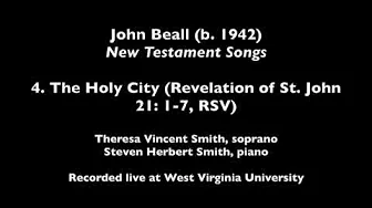 Beall: New Testament Songs Beall: New Testament Songs
