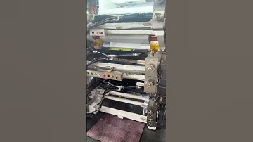 CI FLEXO PRINTING MACHINE 6 COLOUR FOR HDPE/LDPE/PE/PP/ BOPP #flexprintingmachine #flexmachine