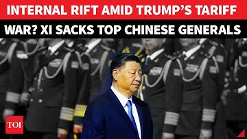 Xi Jinping’s Power Move Before Meeting Trump; Fires Top Chinese Generals In Latest Purge