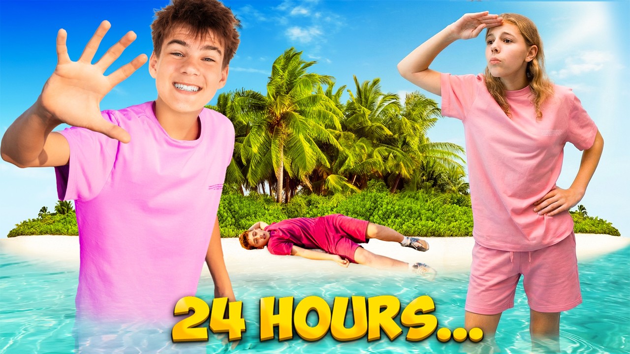 Мы Выжили 24 Часа на Пустынном Острове