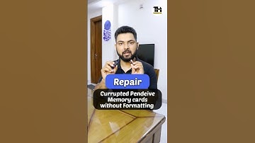 Fix Pendrive or memory card problems without formatting #shorts #techhelp4you #techshorts