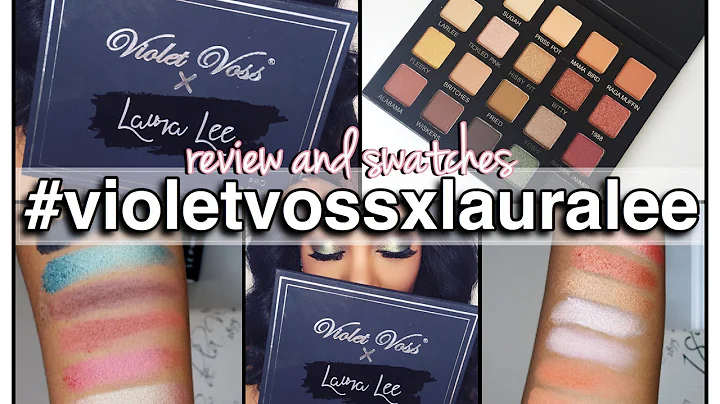 NEW! VIOLET VOSS x LAURA LEE EYESHADOW PALETTE | R...