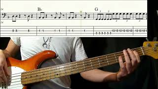 PAZZA - Loredana Bertè (bass tabs & notation)