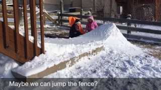 Kids Sledding 5 Jan 13