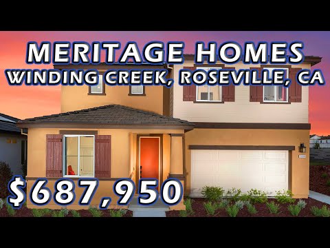 Meritage Homes | Roam at Winding Creek, Roseville, CA | Res 6~2771sqft | Sacramento Real Estate|Home