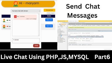 Send Chat Message - Chat Application using PHP Ajax Jquery - 6