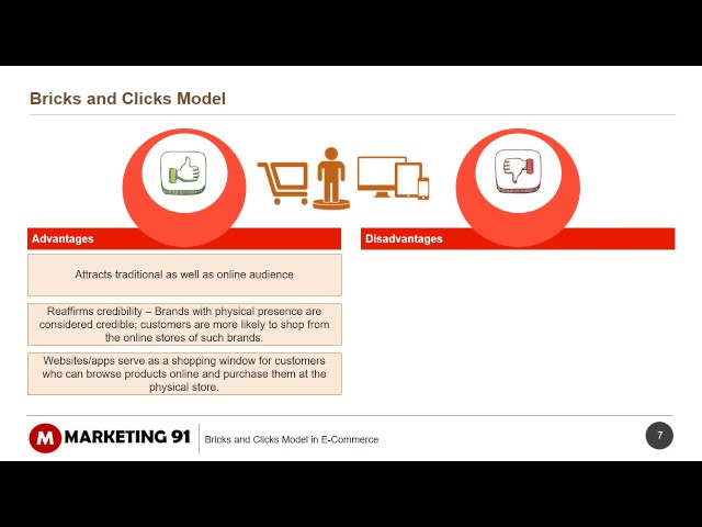 Brick-and-Click  Web & Online Sales Model for Manufacturers