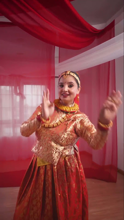 Gairi khat ko 💃#dance #nepalisong  #culturaldress #simplesteps #happymom #gairekhetko