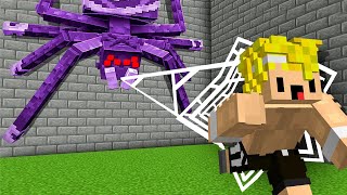 Asusté A Mi Amigo Con ARAÑAS TERRORÍFICAS en Minecraft