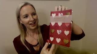 ASMR | Crinkly Valentine's Day Cards & Lovely Quotes (Soft Spoken) screenshot 2