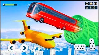 mega ramp bus stunt : driving games free bus game 2021 - android gameplay screenshot 5