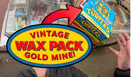 Insane Vintage Wax Pack Flea Market Find that Blew My Mind #gpk