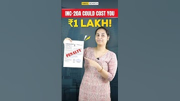Your Business Is at Risk Without INC-20A #ytshorts