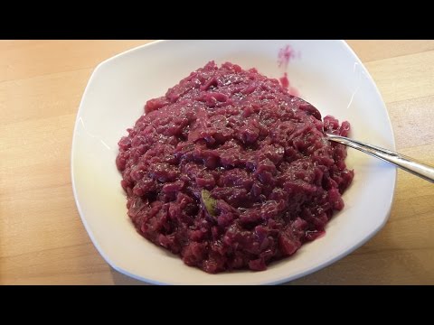 Rotkohl Rezept | Omas klassischer Apfelrotkohl. 