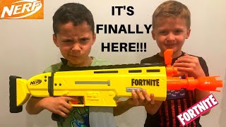 Nerf Fortnite Ar-L Rifle Aka The Scar - Unbox And Test.