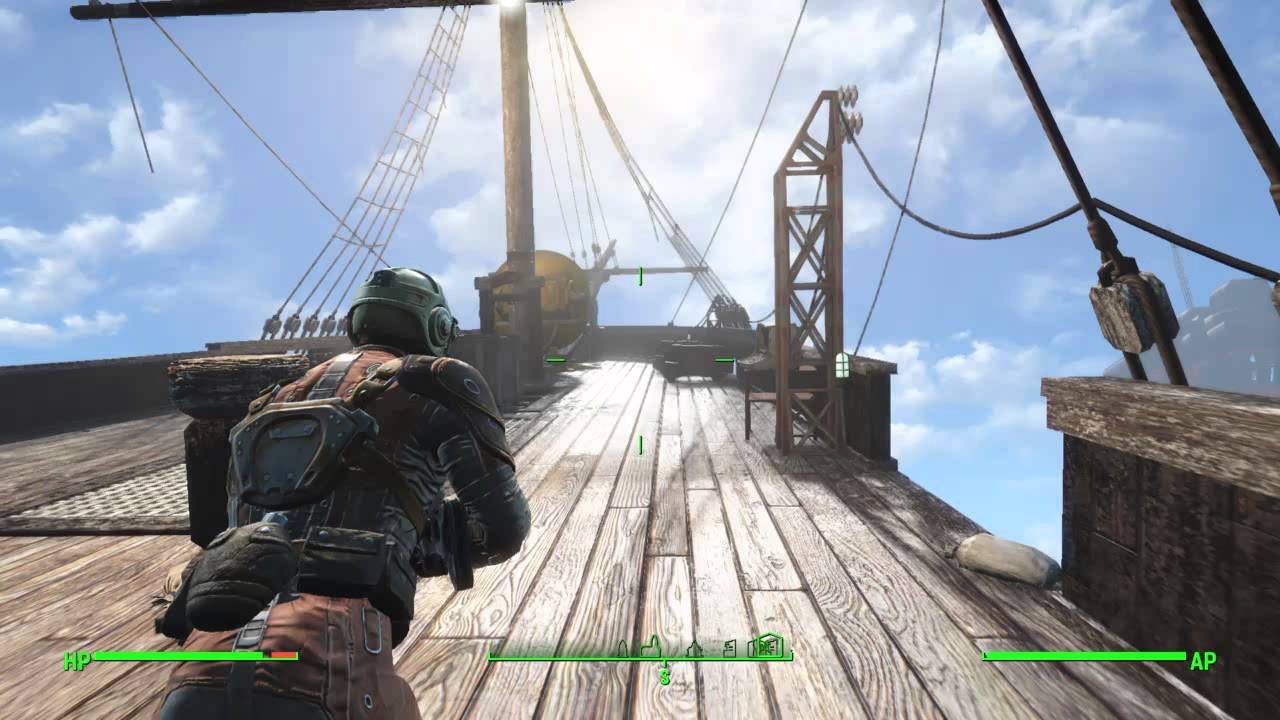 Fallout 4 Flying high with Captain Ironsides YouTube