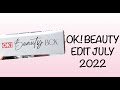 FULL REVEAL OK! BEAUTY BOX JULY 2022 WORTH OVER £100 LINEUP | SUBSCRIPTION BOX | UNBOXINGWITHJAYCA