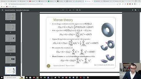 2024-1 Finanzas con Python 28 Teoría: Matriz Hessiana, Lema de Morse y Máxima Verosimilitud