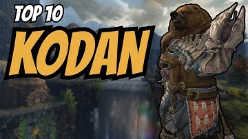 Top 10 Kodan in Guild Wars 2