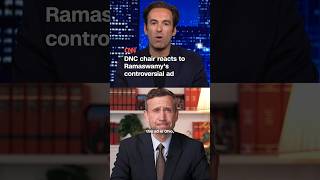 DNC Chair reacts to Ramaswamy's controversial ad