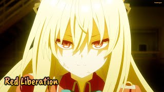 『Lyrics AMV』 Hikikomari Kyuuketsuki no Monmon OP Full - Red Liberation fripSide