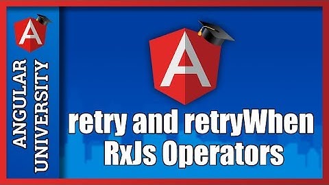 💥 Angular HTTP Retry -  Retry HTTP requests in Error using the retry and retryWhen RxJs Operators