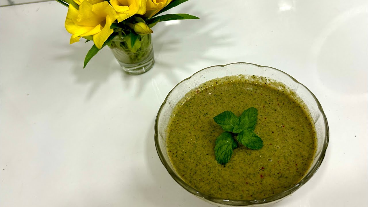 Pudine  ki teekhi chutney | hari chutney | Spicy fresh mint sauce