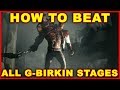 Resident Evil 2: How to Beat G-Birkin (All Boss Fights) 2019 Remake