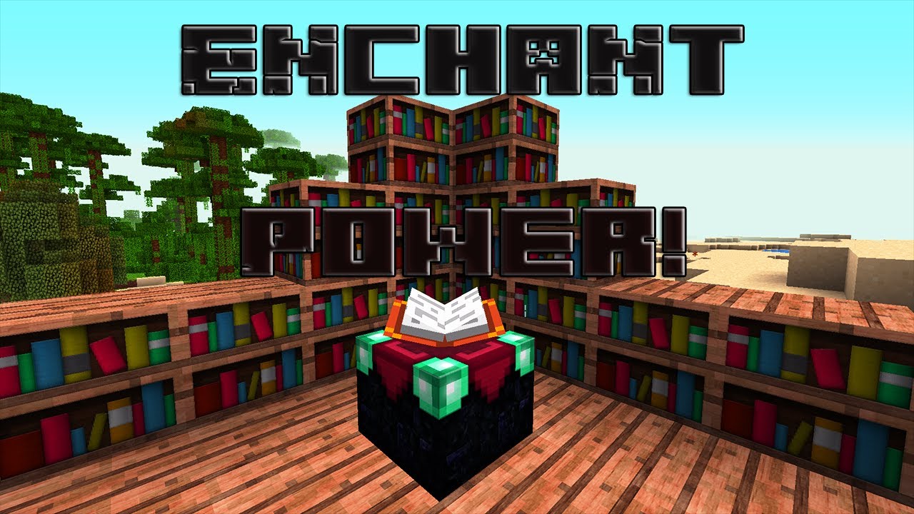 Minecraft Enchant Power ! YouTube