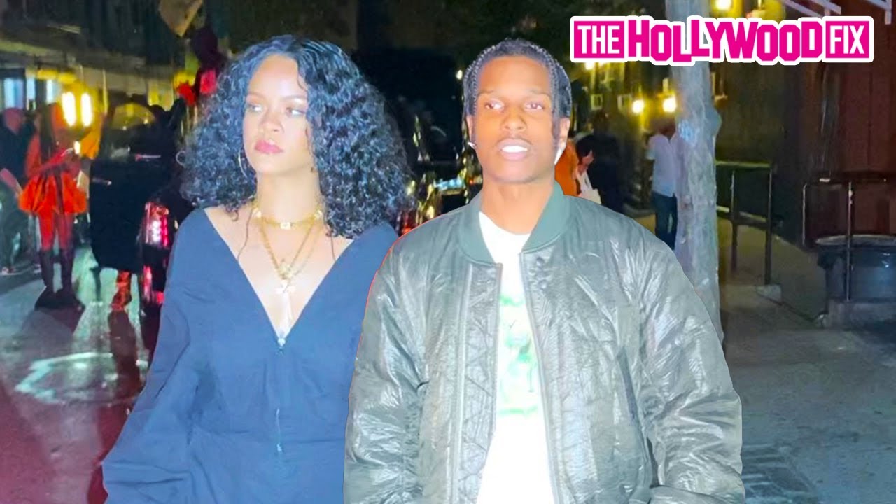 Rihanna & ASAP Rocky Make Their Exit From An Exclusive After-Party At SoHo House In New York City