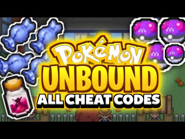 Solgaleo Gaming - POKEMON UNBOUND CHEAT CODES, GET