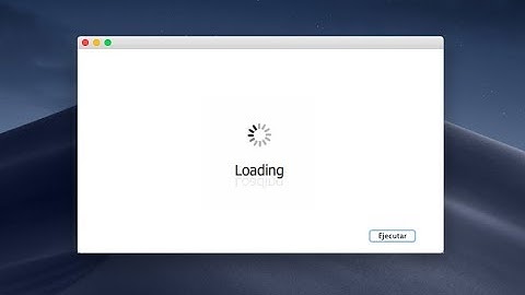 ICM Tutoriales - Mostrar un loading mientras ejecutamos un proceso en JAVA