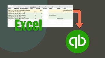 Import General Journal Entries From CSV Excel into Quickbooks Desktop