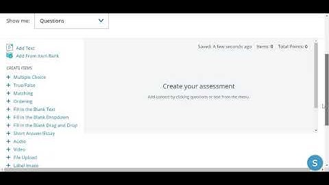 Schoology Tutorial:  Setting up an Assessment